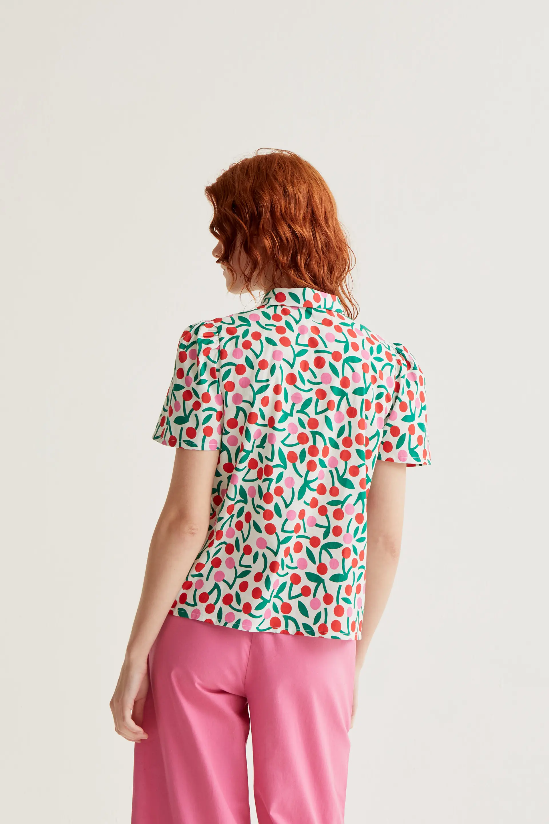 Camisa con estampado Guinda - Image 3