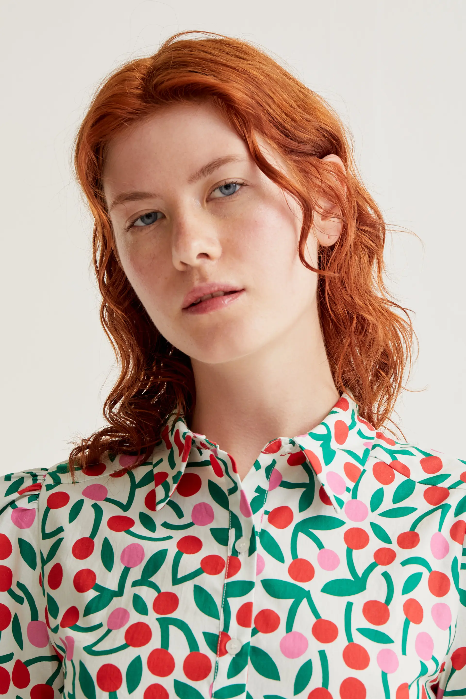 Camisa con estampado Guinda - Image 4