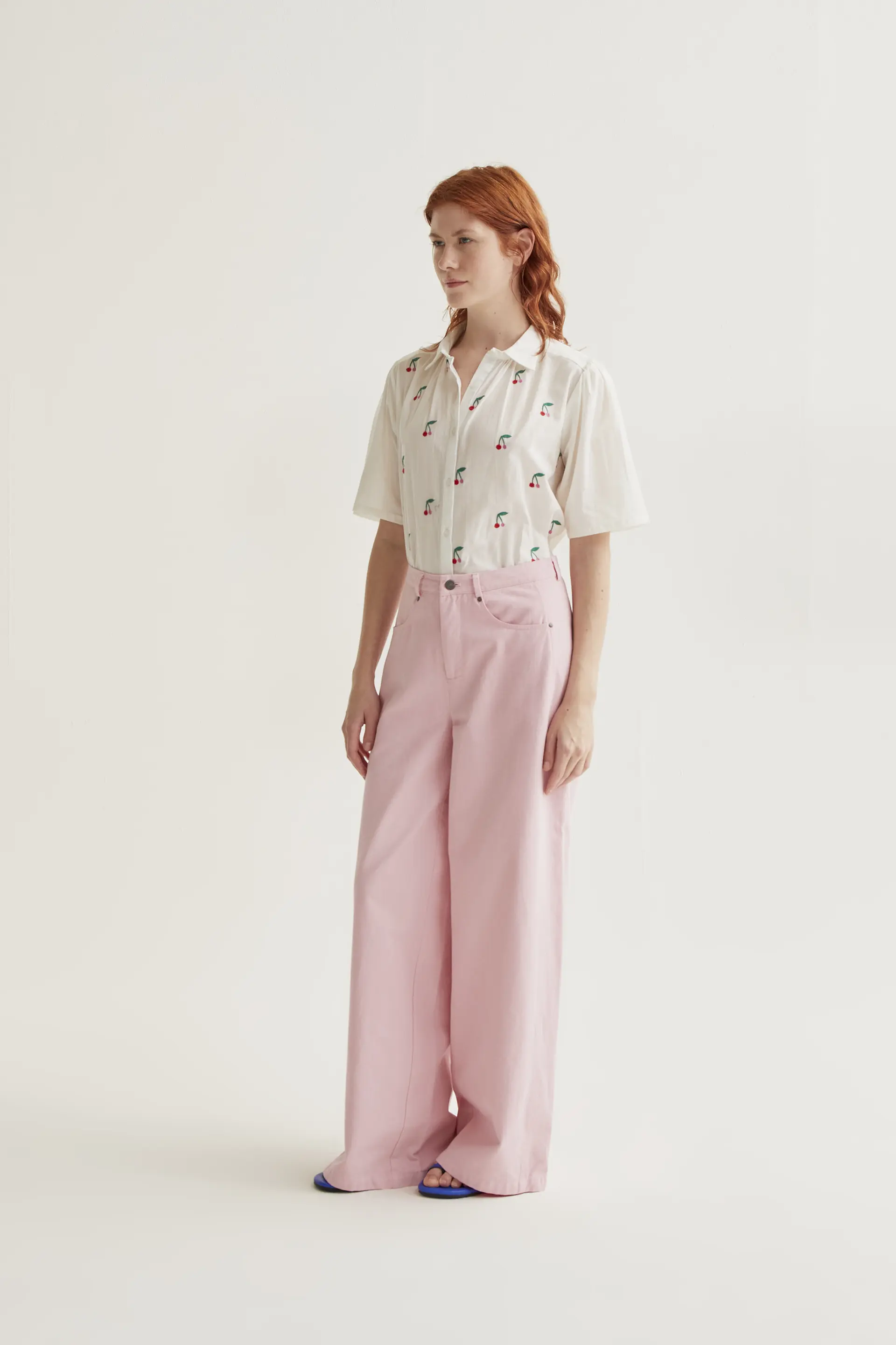 Camisa con estampado White Cherries - Image 5