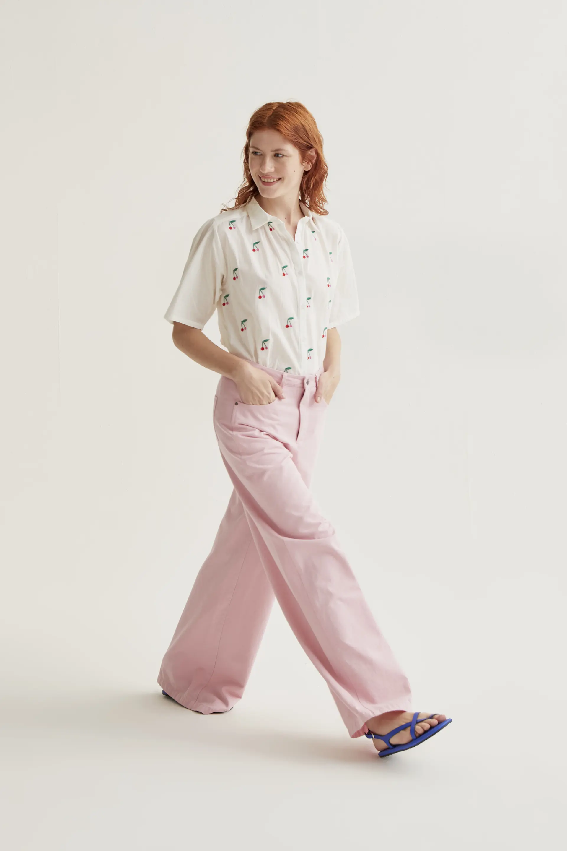 Camisa con estampado White Cherries - Image 6