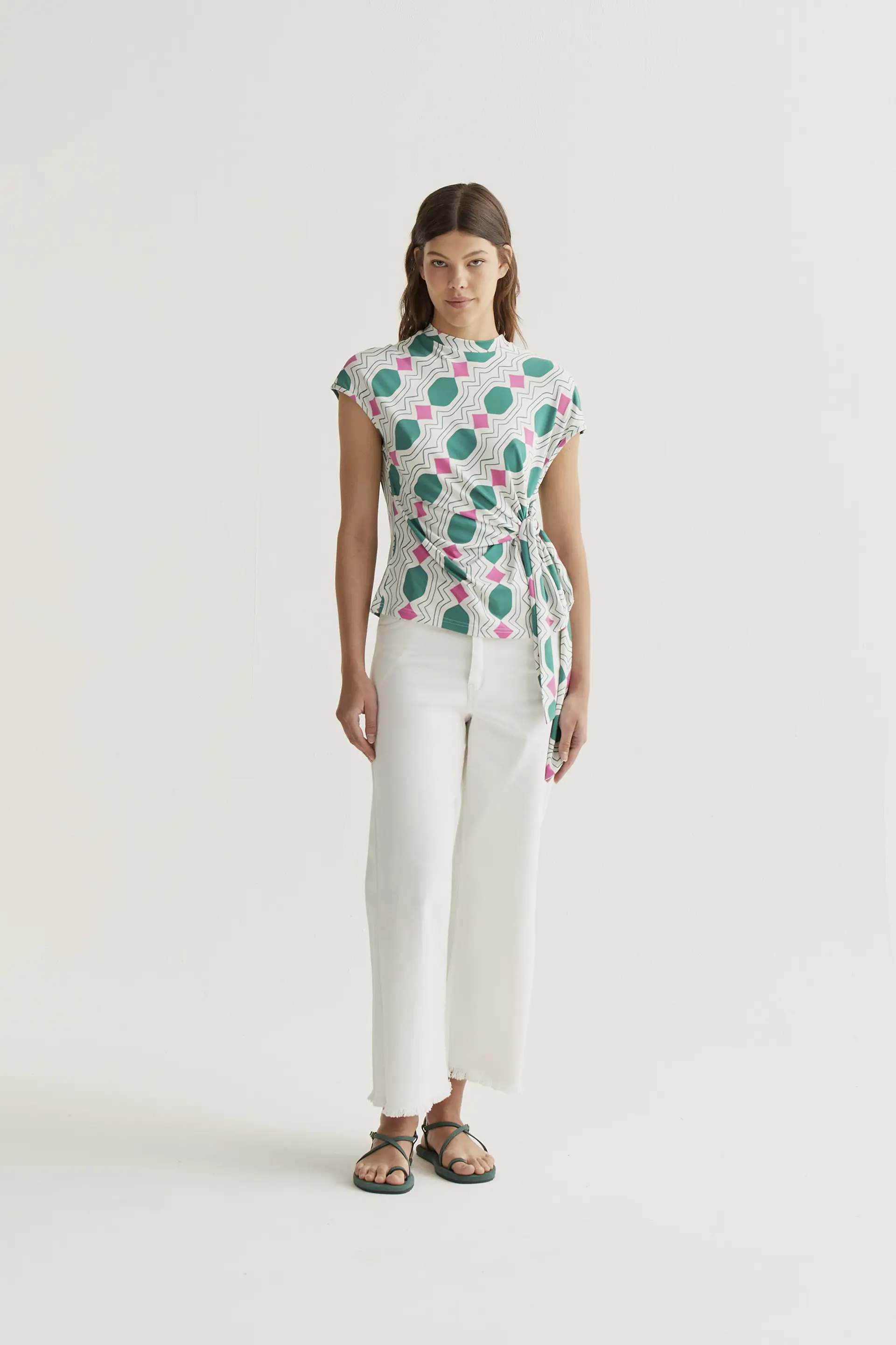 Camiseta con estampado Geometric - Image 5