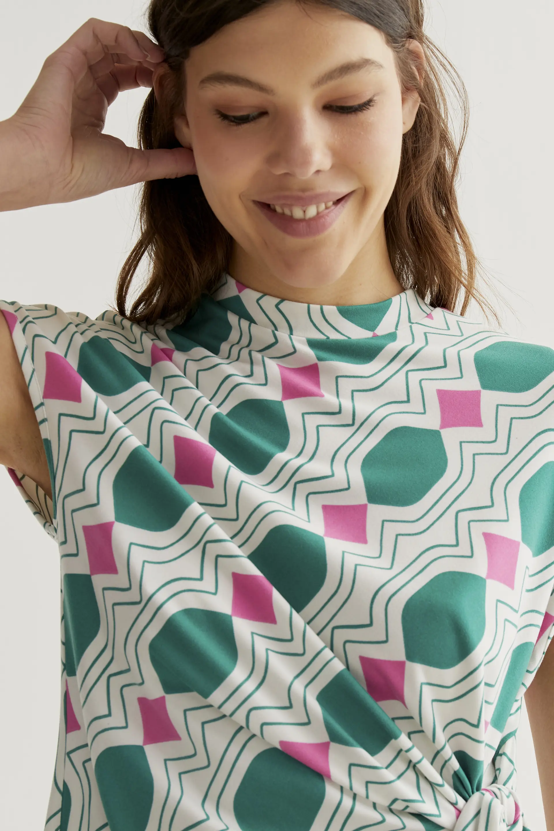 Camiseta con estampado Geometric - Image 6