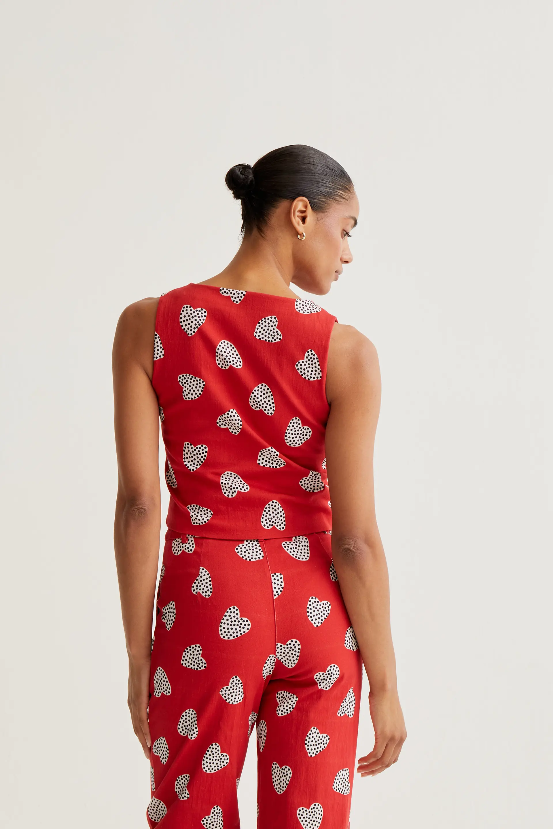 Chaleco con estampado Harmony Red - Image 3