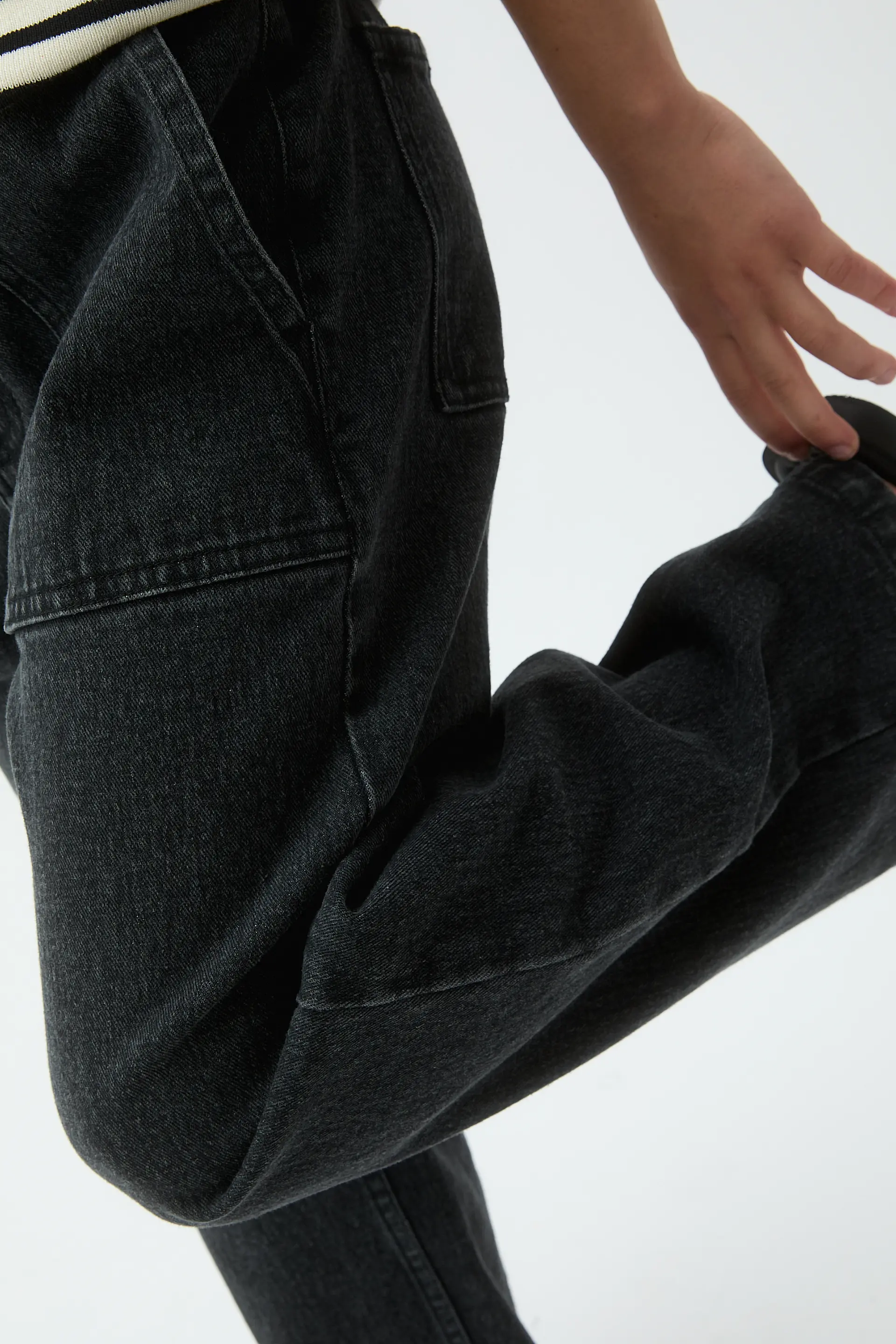 Jeans de niña denim negro - Image 3