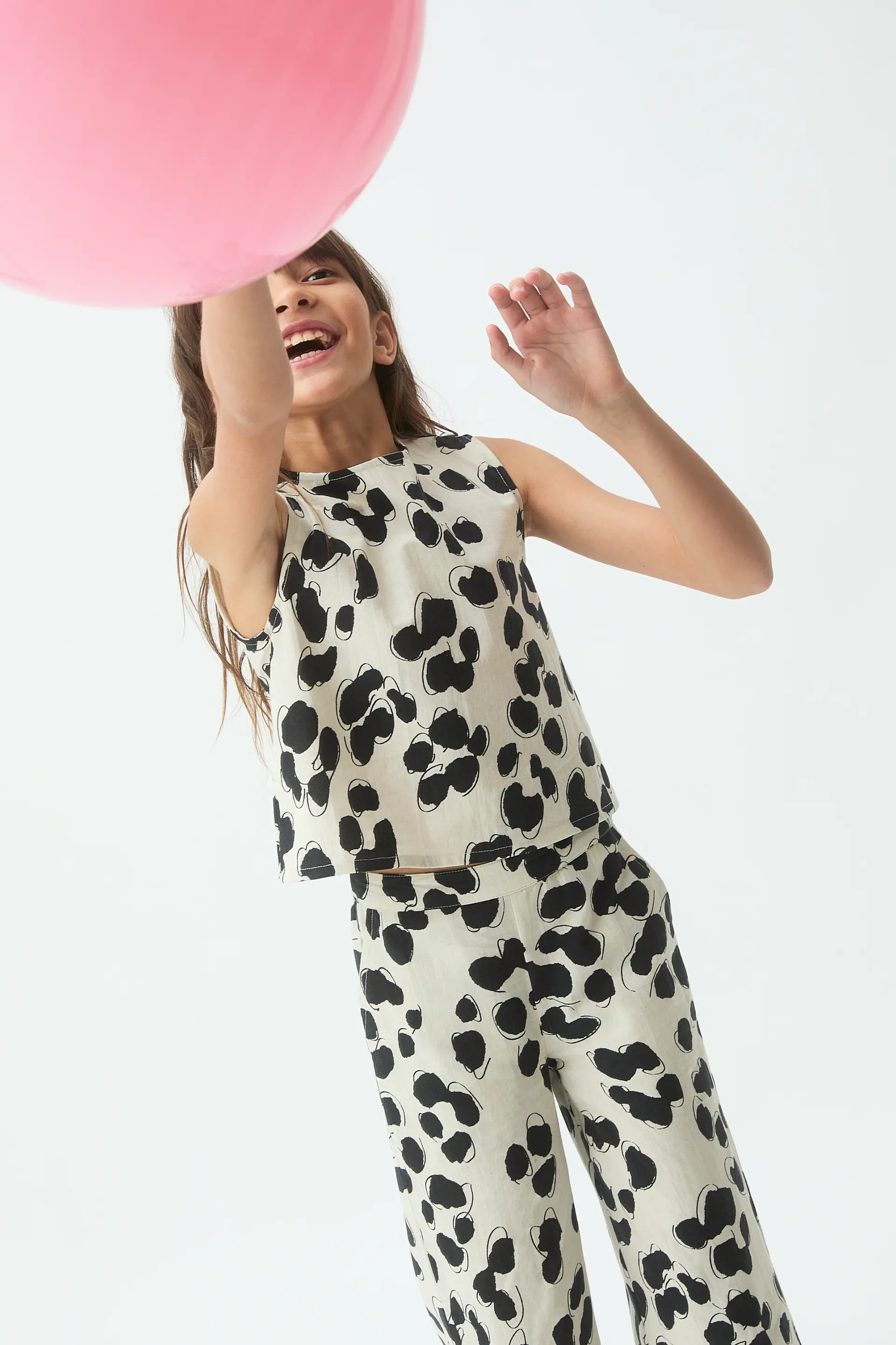 Top de niña con estampado Dalmatian - Image 4