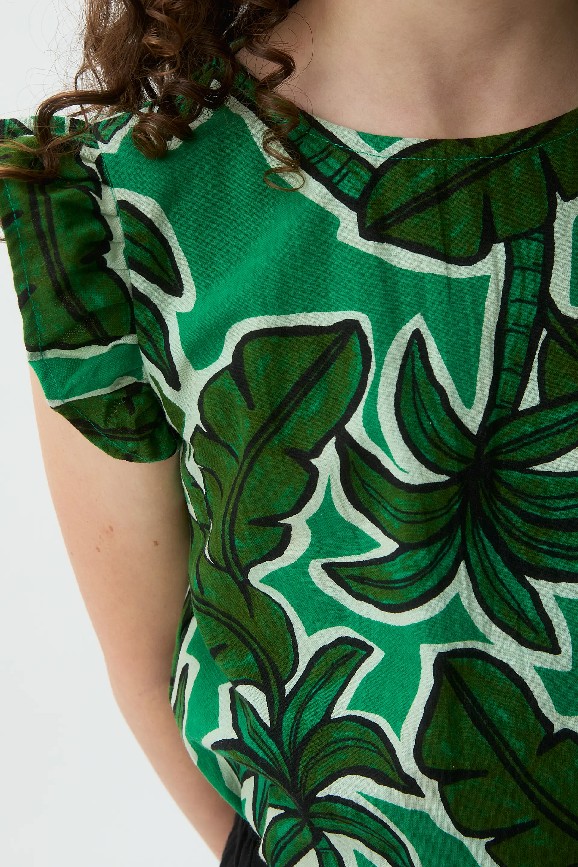 Top de niña con estampado Palm Tree - Image 3