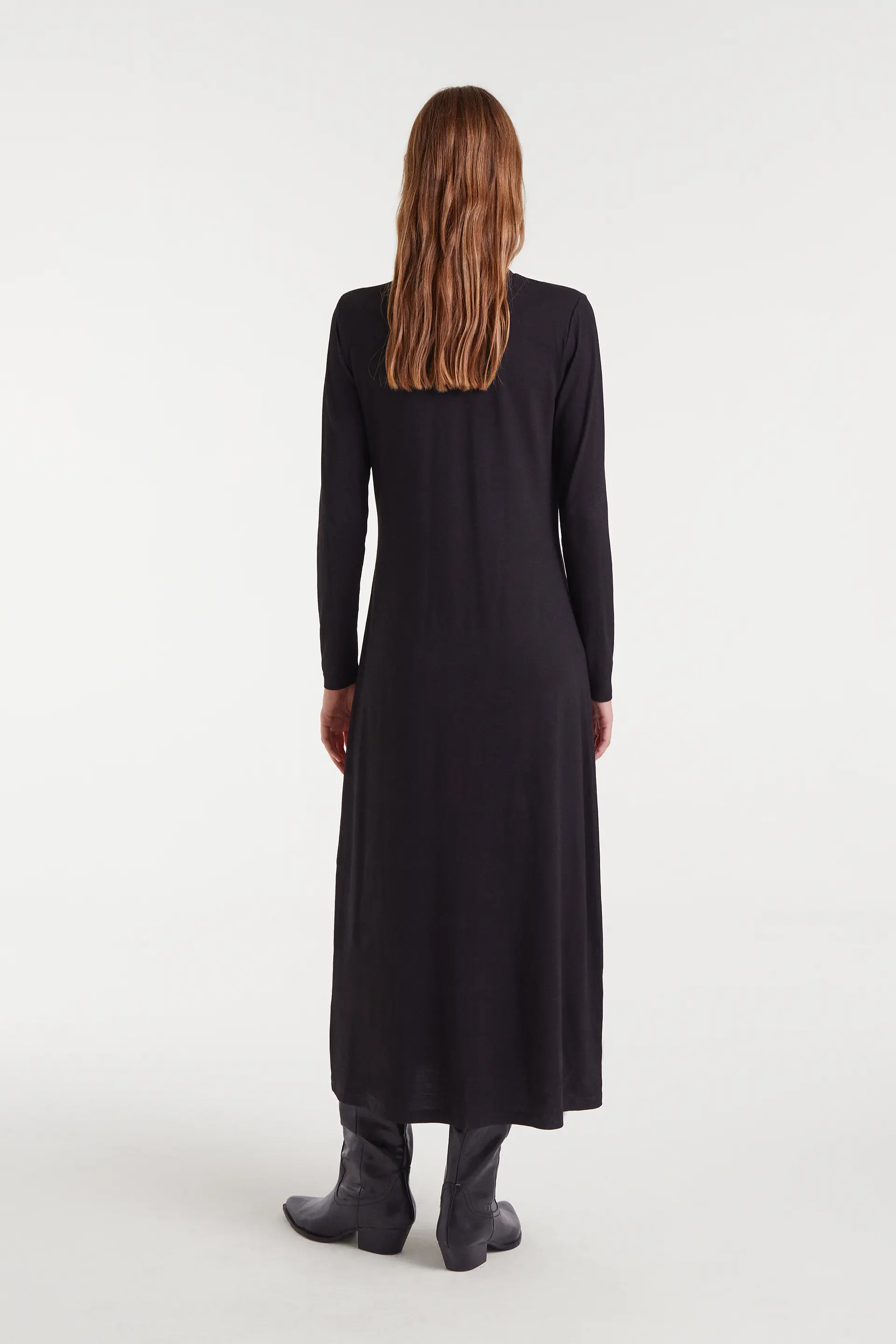 Vestido largo con estampado Big Tulip - Image 3