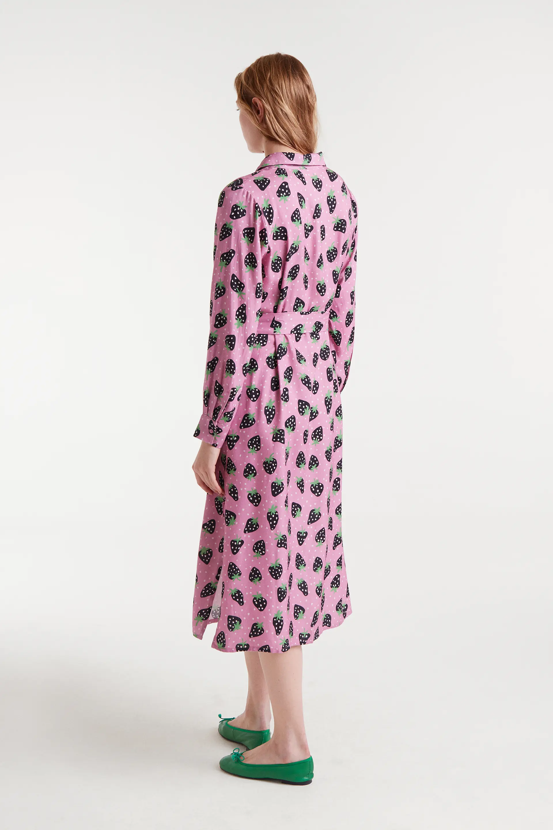 Vestido midi con estampado Morango Small - Image 3